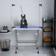 Large Size 46" Grooming Table,for Pet Dog and Cat,with Adjustable Arm and Clamps,Large Heavy Duty Animal Grooming Table
