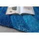 24"x36" Soft Pile Hand Tufted Shag Area Rug, "3D Shaggy" Living Room Carpet, Persian Area Rugs for Modern Home Décor, Soft Luxury Rug, Blue