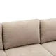 110" Accent Sofa, U-Shaped Sectional Sofa, Modern Upholstered Accent Sofa with Metal Legs and Padded Seat, 4-Seater Leisure Sofa Couch, for Living Room Apartment, Camel