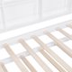 Twin Size House Bed with Trundle and Shelf,Wooden Kids Bed Frame with Roof Design,Storage Bed for Kids Boys Girls,Twin Platform Trundle Bed Daybed,Can Decorated,White