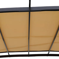 12’ x 9’ Universal Replacement Shade Cover Canopy, for Pergola Patio Porch Privacy Shade Screen Panel, UV protection, water-repellent, fade resistant