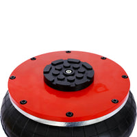 5T Triple Bag Air Jack ,Pneumatic Jack 3 bag, Lifting 16in capacity 5T 11000lbs, Easy-collapsing Terrain, Red color