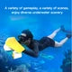 Underwater Sea Scooter, Scooter Jet 50m Maximum Depth Compatible with GoPro for Scuba Diving Snorkeling Adventures Pool Gear