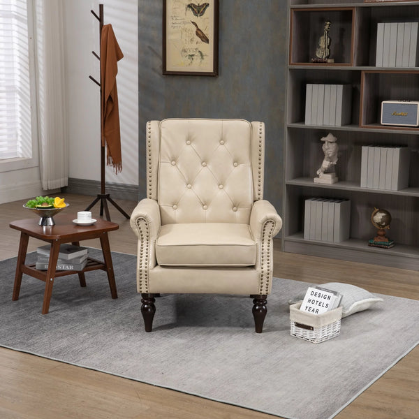 Wingback discount reading chair