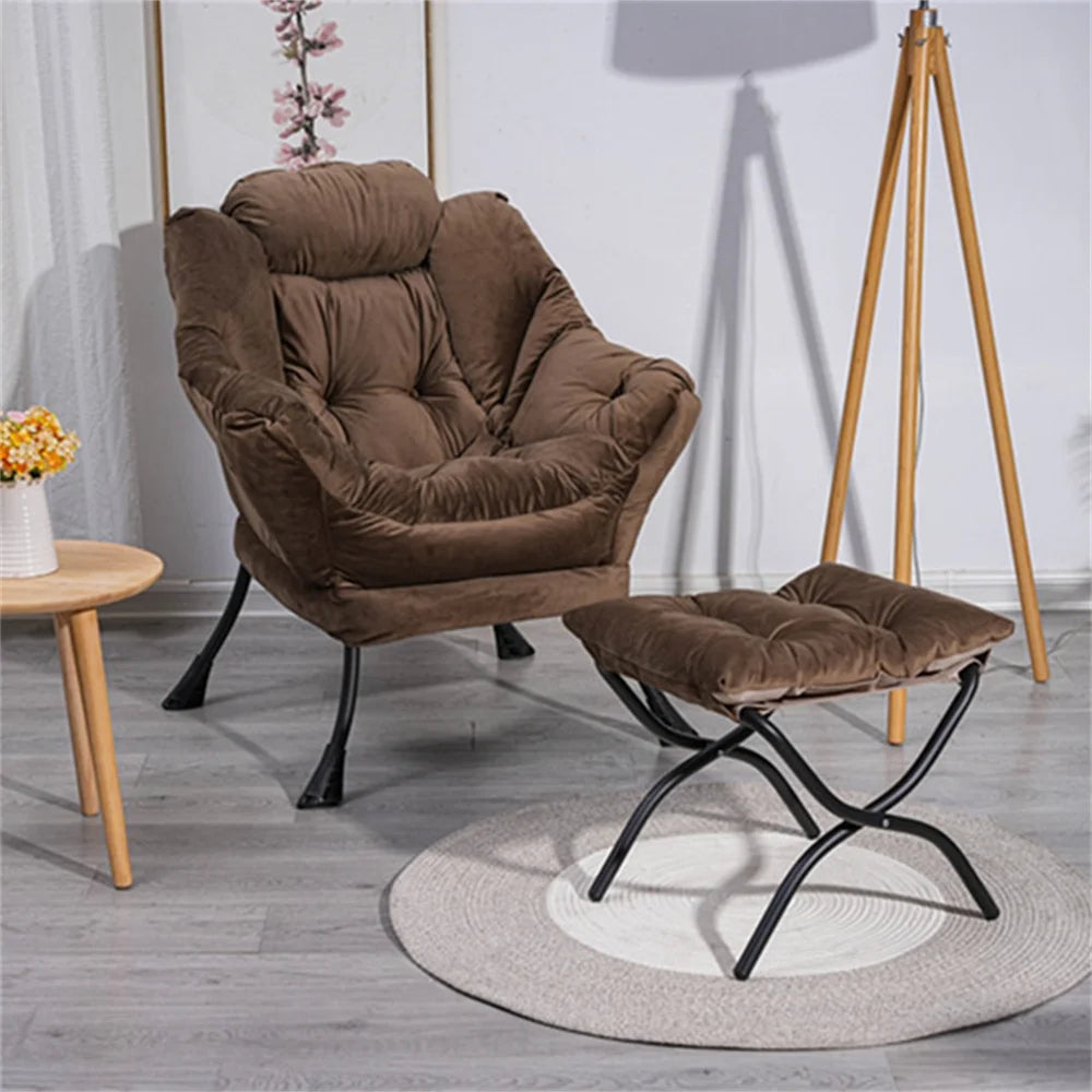 Bedroom lounge discount chair with ottoman