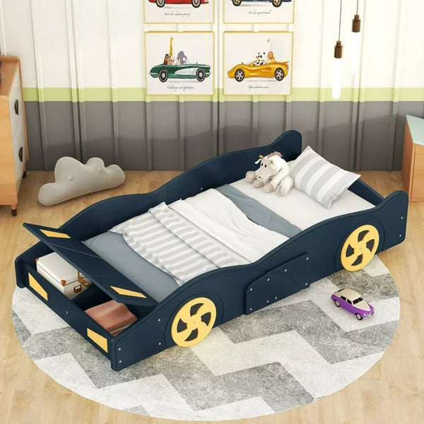 Race car deals twin bed frame