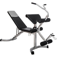 Weight Bench with Leg Extension - 6+3 Positions Adjustable Olympic Utility Benches with Preacher Curl