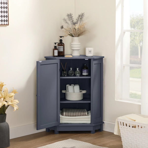 Modern Triangle Freestanding Bathroom Storage Cabinet With