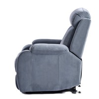 Large Power Lift Recliner Chair for Elderly, Upholstered Anti-skid Cashmere Lift Chair,60°-140° Adjustable Remote Control Recliner Sofa with Padded Seat Backrest & Side Pocket, Light Gray