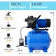 1.6HP Shallow Well Pump with Pressure Tank, Garden Water Pump, Irrigation Pump with Automatic Jet Pump and Stainless Steel Head, Electric Water Pressure Booster Pump for Home Garden (Blue)