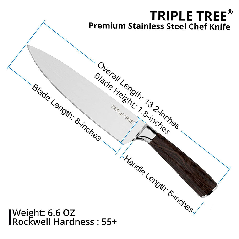 8 Inch Chef knife – Rakia Kitchen